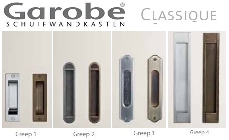 Garobe schuifdeurkast greep,classique,kast op maat